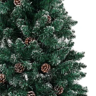 vidaXL Kerstboom 180 cm smal groen