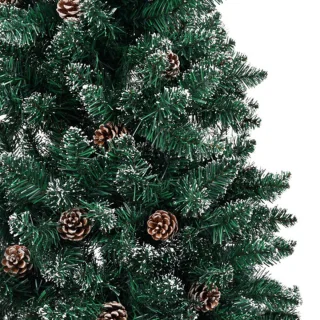 vidaXL Kerstboom 180 cm smal groen