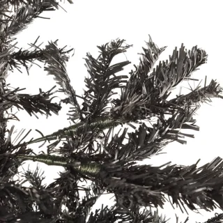 vidaXL Kerstboom 180 cm Smal Zwart
