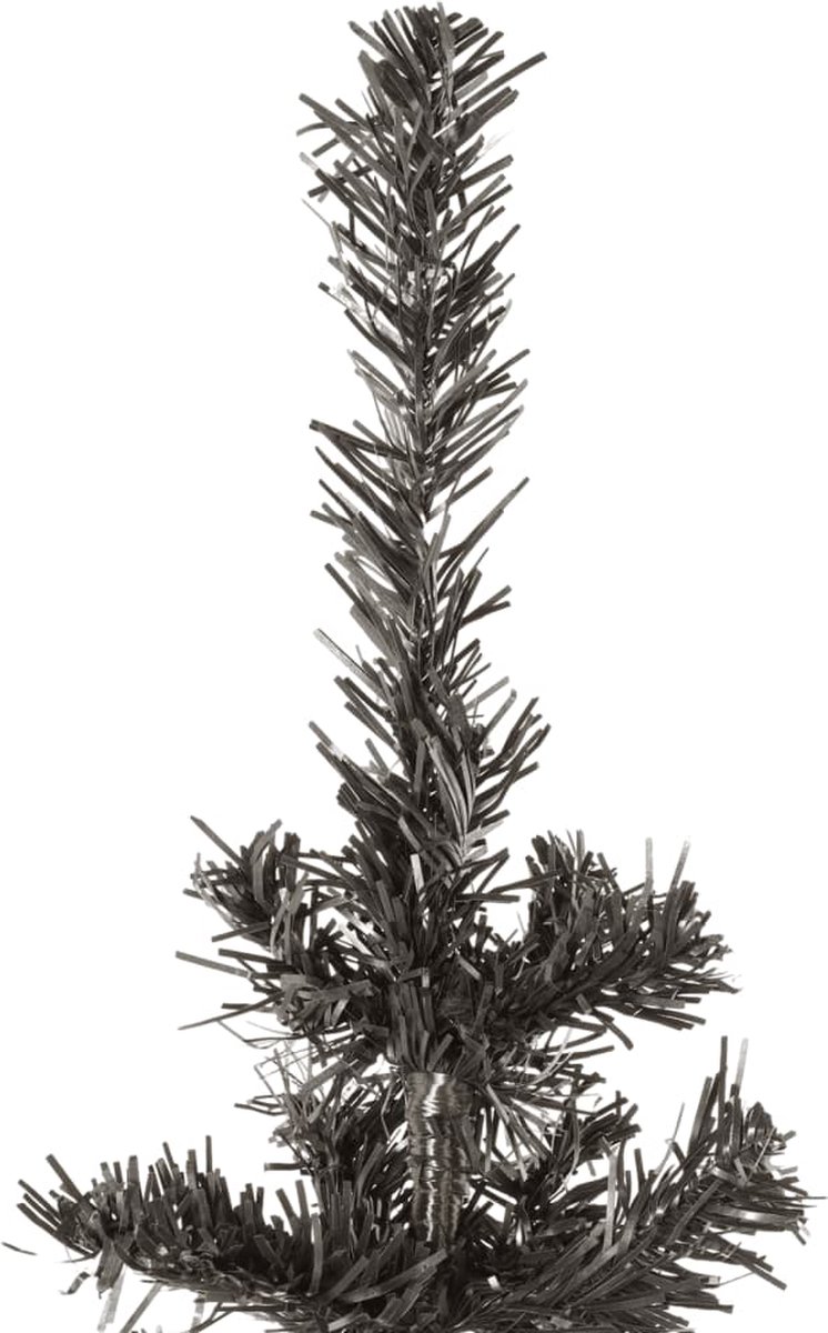 vidaXL Kerstboom 180 cm Smal Zwart