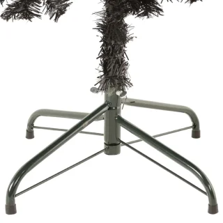 vidaXL Kerstboom 180 cm Smal Zwart