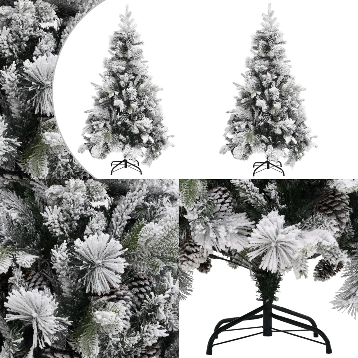 vidaXL Kerstboom 195 cm PVC PE