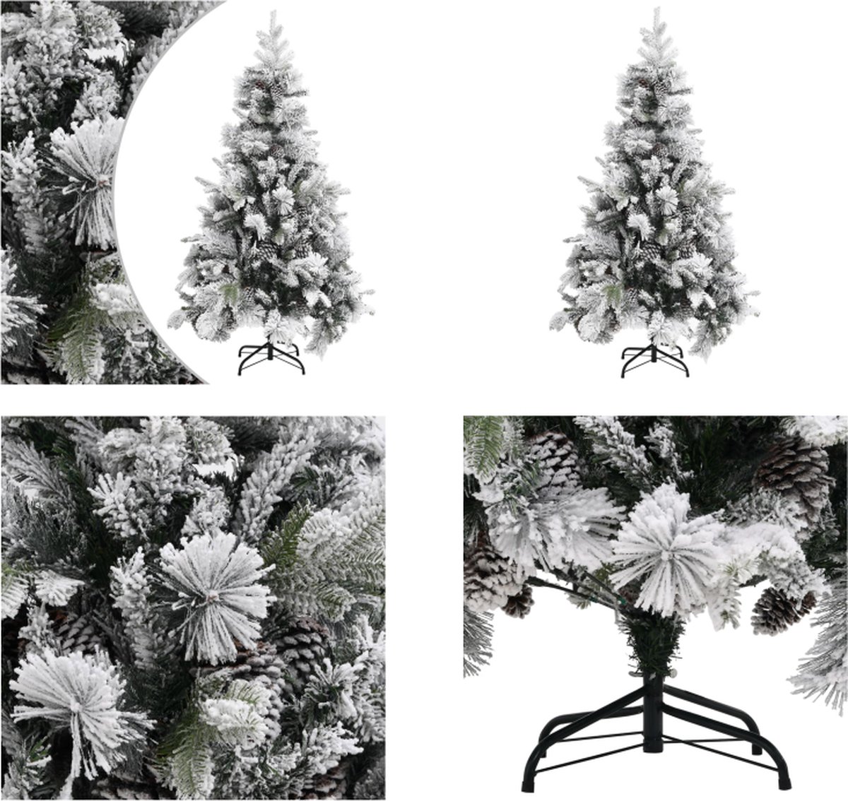 vidaXL Kerstboom 195 cm PVC PE