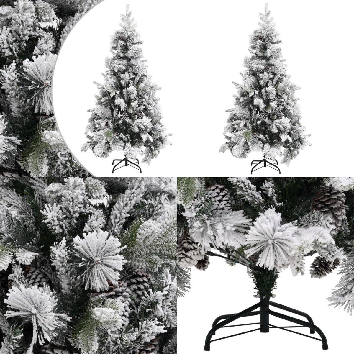 vidaXL Kerstboom 225 cm PVC en PE