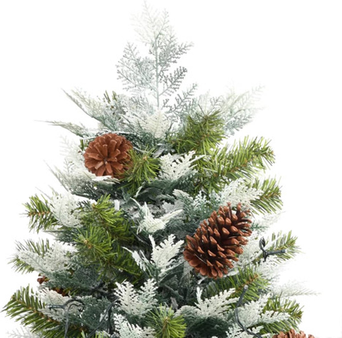 vidaXL Kerstboom 225 cm PVC PE groen