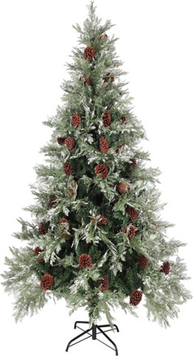 vidaXL Kerstboom 225 cm PVC PE groen