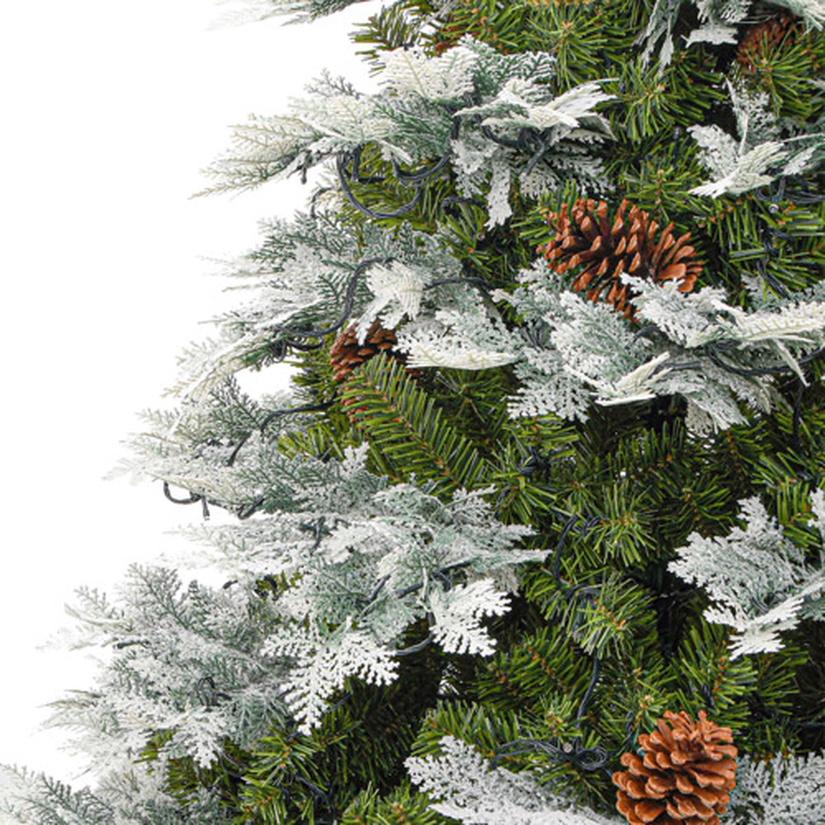 vidaXL Kerstboom 225 cm PVC PE groen