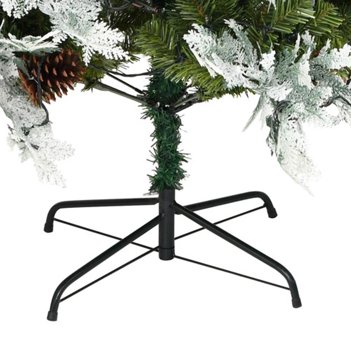 vidaXL Kerstboom 225 cm PVC PE groen
