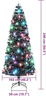 vidaXL Kerstboom 240 cm glasvezel