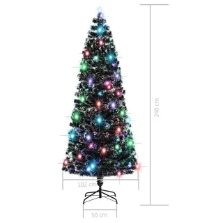 vidaXL Kerstboom 240 cm glasvezel