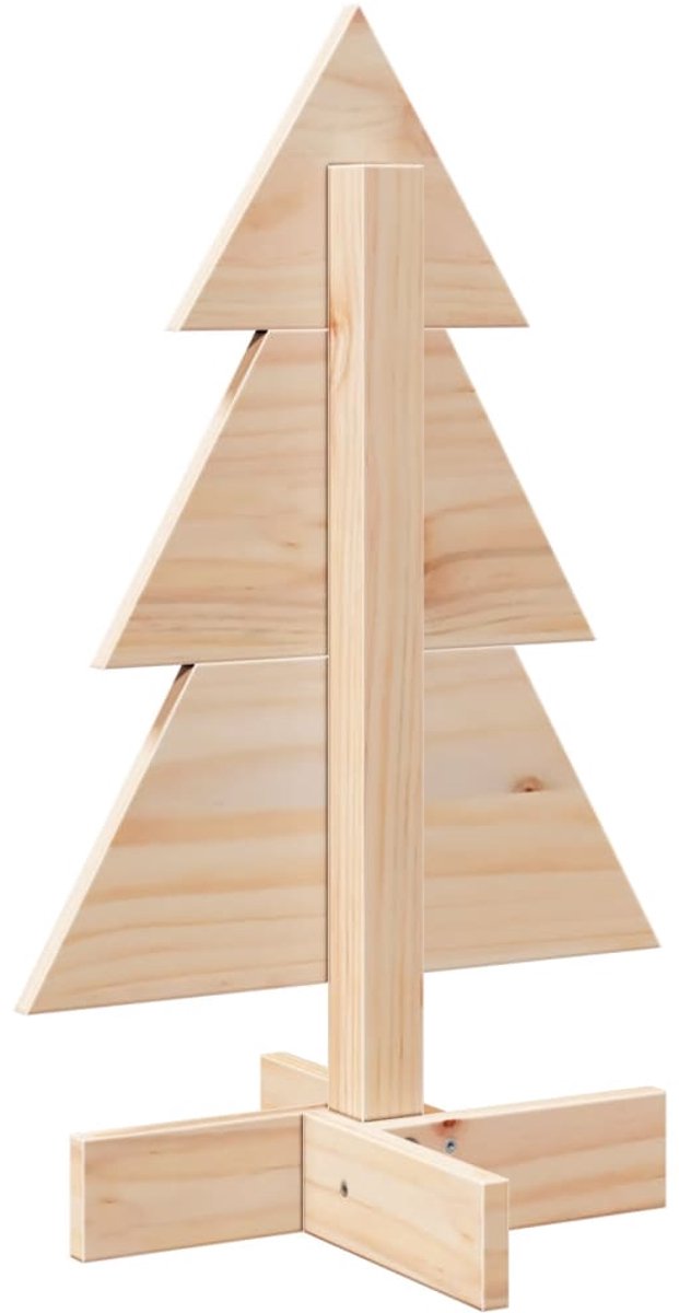 vidaXL Kerstboom 60 cm Massief Grenenhout
