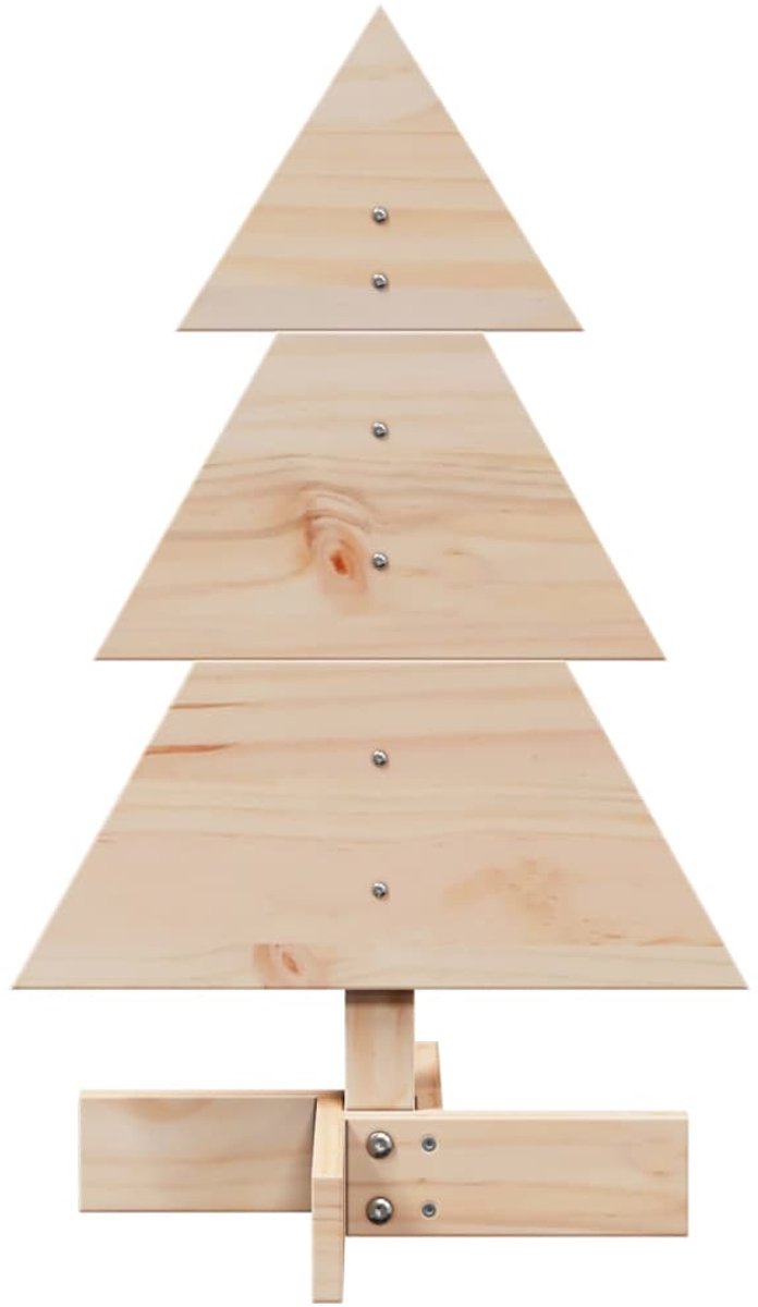 vidaXL Kerstboom 60 cm Massief Grenenhout