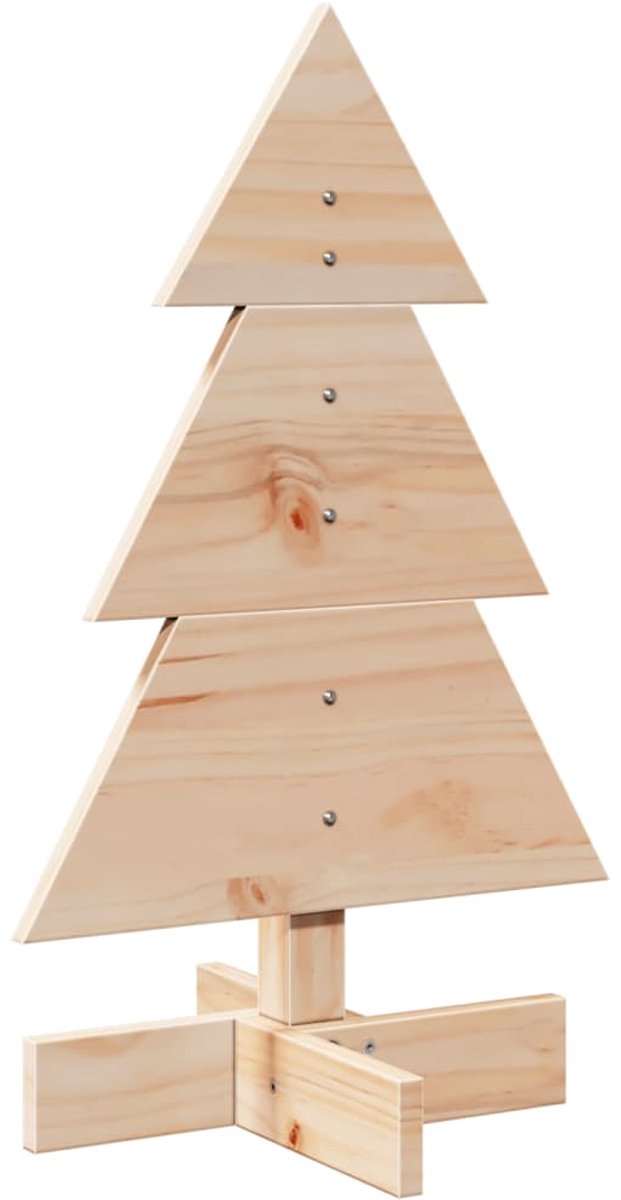 vidaXL Kerstboom 60 cm Massief Grenenhout