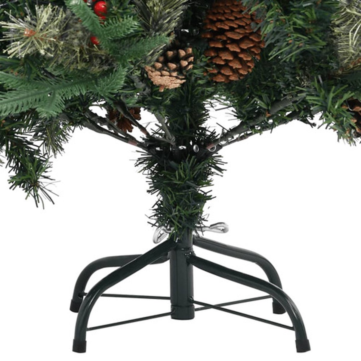 vidaXL Kerstboom Den 120 cm PVC PE Groen