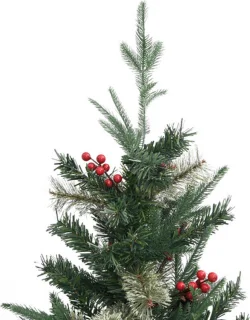 vidaXL Kerstboom Den 120 cm PVC PE Groen