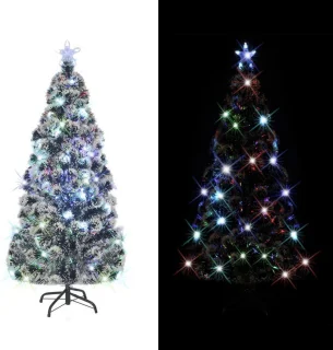 vidaXL Kerstboom glasvezel 150 cm