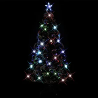 vidaXL Kerstboom glasvezel 150 cm