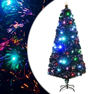vidaXL Kerstboom glasvezel 180 cm
