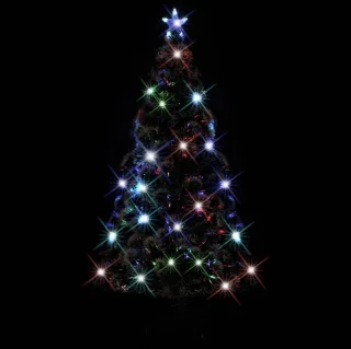 vidaXL Kerstboom glasvezel 180 cm