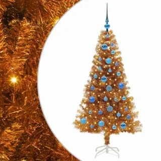 vidaXL kerstboom goud 150 cm PET