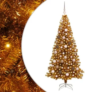 vidaXL kerstboom goud 180 cm PET