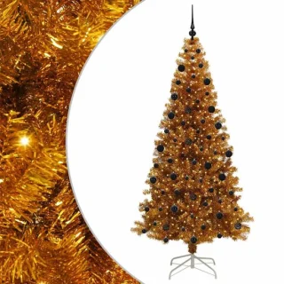 vidaXL kerstboom goud 210 cm PET