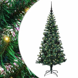 vidaXL kerstboom groen 150 cm PVC en metaal