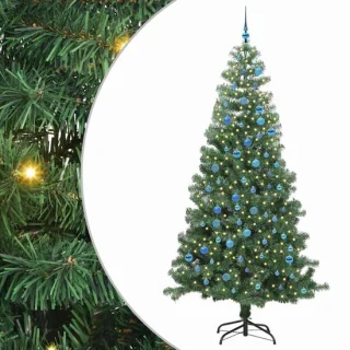 vidaXL Kerstboom groen 240 cm PVC