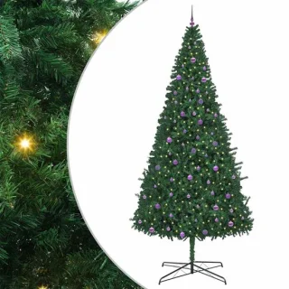 vidaXL kerstboom groen 400 cm van pvc