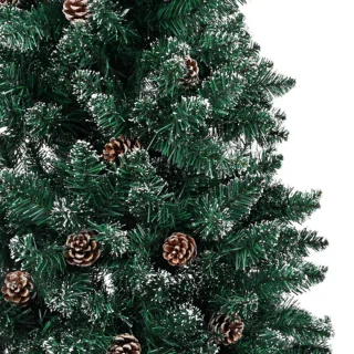 vidaXL Kerstboom Hout 210 cm Groen
