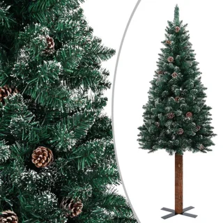 vidaXL Kerstboom Hout 210 cm Groen