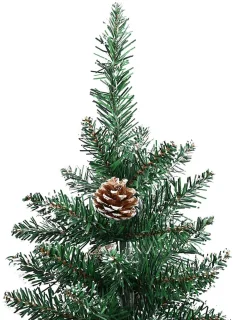 vidaXL Kerstboom Hout 210 cm Groen