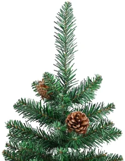 vidaXL Kerstboom Hout 210 cm Groen