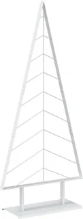 vidaXL kerstboom Kuopio 180 cm staal wit