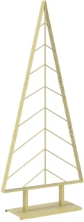 vidaXL kerstboom Kuopio met standaard 150 cm staal goud