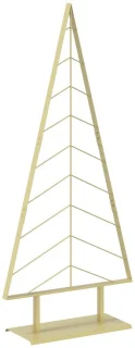 vidaXL kerstboom Kuopio met standaard 180 cm staal goud