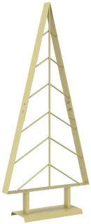 vidaXL kerstboom Kuopio met standaard 90 cm staal goud