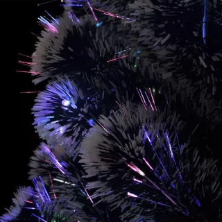 vidaXL Kerstboom LED 210 cm glasvezel met standaard
