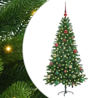 vidaXL kerstboom met standaard 150 cm groen