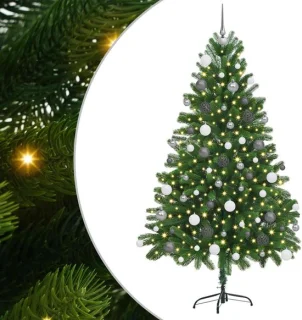 vidaXL kerstboom met standaard 180 cm groen PE