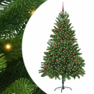 vidaXL kerstboom met standaard 210 cm groen