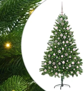 vidaXL kerstboom met standaard 210 cm groen PE