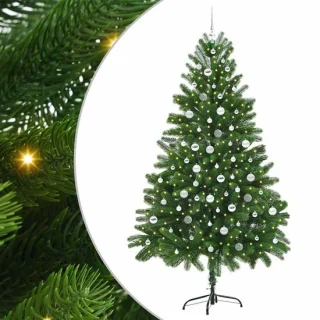 vidaXL kerstboom met standaard 210 cm groen PE