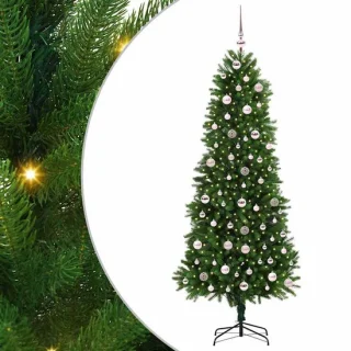 vidaXL kerstboom met standaard, 240 cm