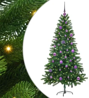 vidaXL Kerstboom met standaard - groen - 150 cm