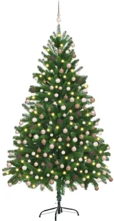 vidaXL kerstboom met standaard groen 180 cm