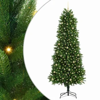 vidaXL kerstboom met standaard groen 240 cm