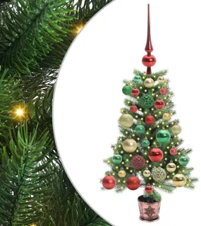 vidaXL kerstboom met standaard groen 65 cm