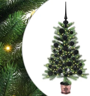 vidaXL kerstboom met standaard groen 90 cm