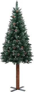vidaXL Kerstboom smal 150 cm groen